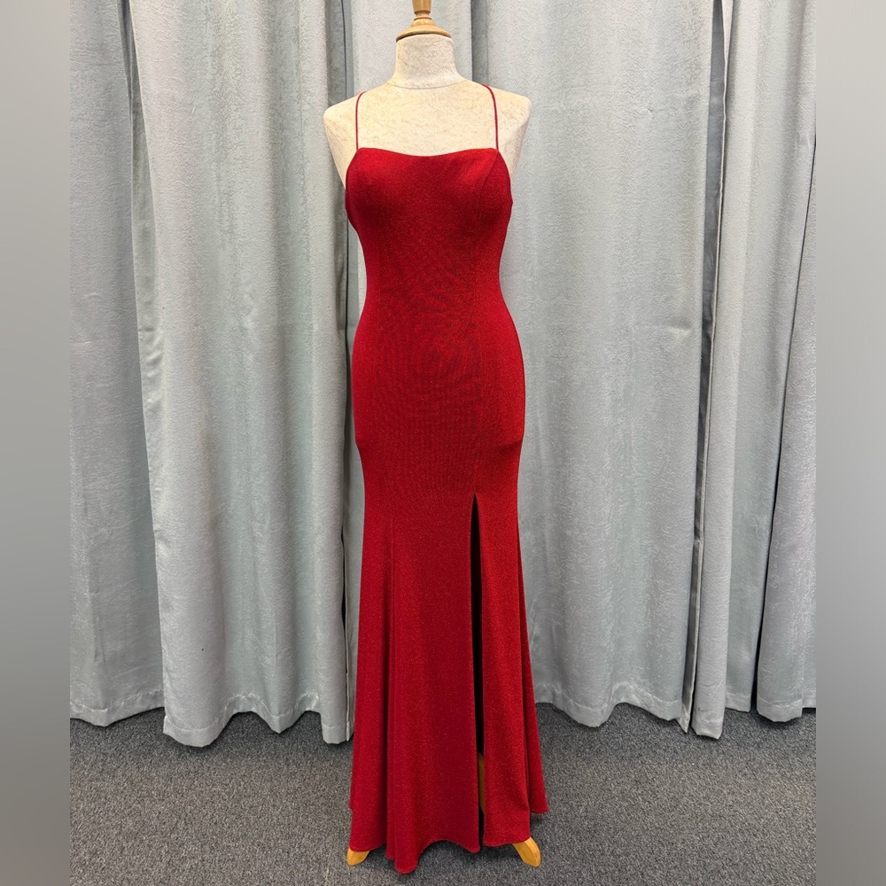 AMARRA red floor length gown